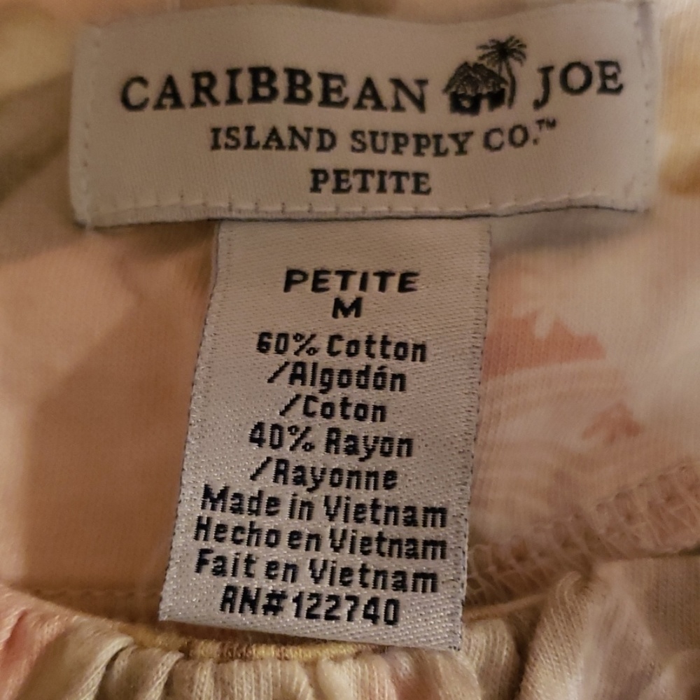 Carribean Joe Island Supply Company Petite M